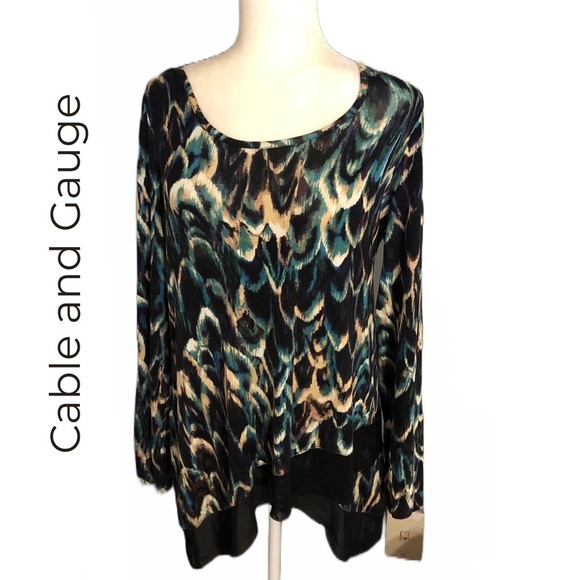 Cable and Gauge • Medium • Sweater - Picture 1 of 3